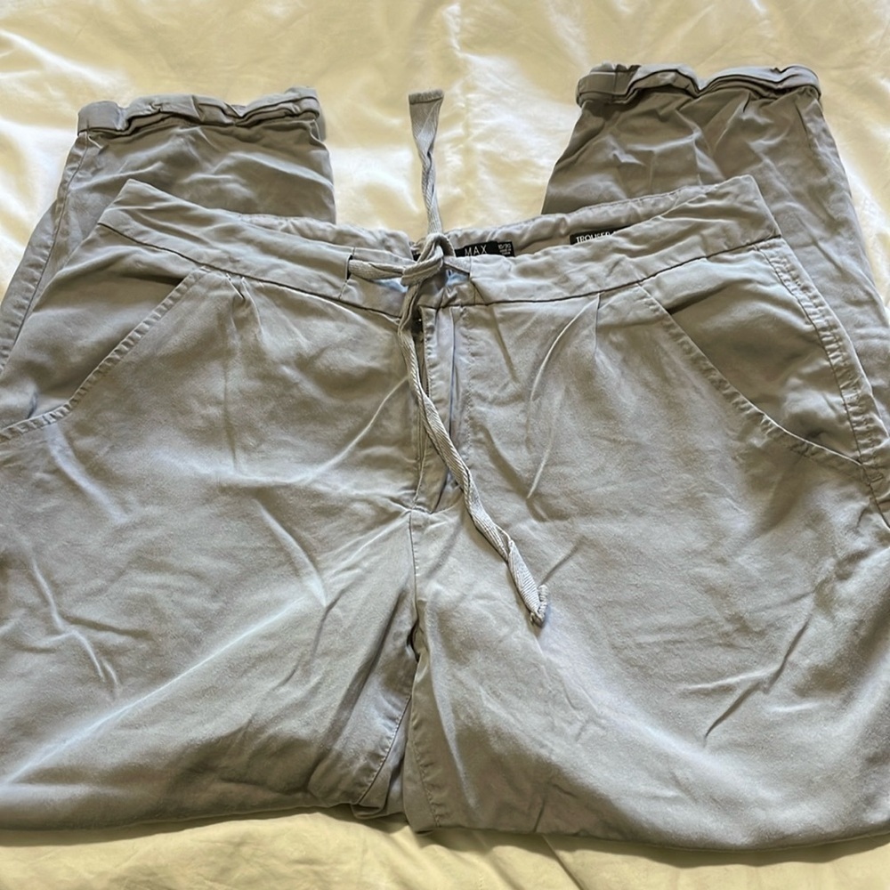Max Jeans | Women’s Trouser Pant | Gray | 100%Tencel | Crop | Size 10/30